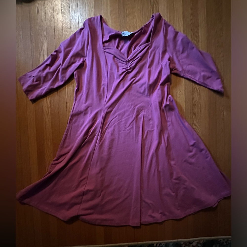 ASOS Curve Fit & Flare Dress in Sugarplum, Size 18, NWOT
